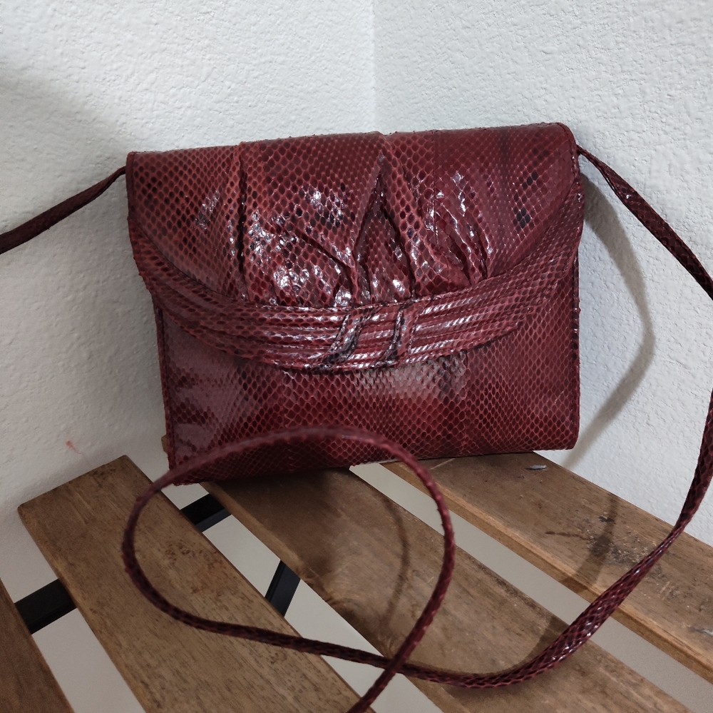 Genuine Snakeskin MARY ANN ROSENFELD - Picture 3 of 8